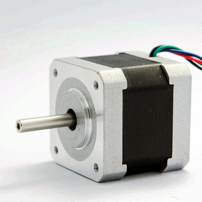 An NEMA17 1.6 kg-cm Single Shaft Stepper Motor