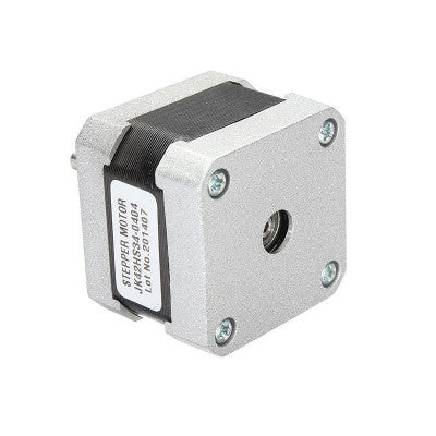 An NEMA17 2.6 kg-cm Single Shaft 1.8 Degree Stepper Motor