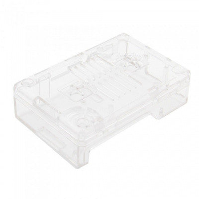 An New High Quality Transparent ABS Case for Raspberry Pi 3B/3B+ with Slot for Cooling Fan and GPIO