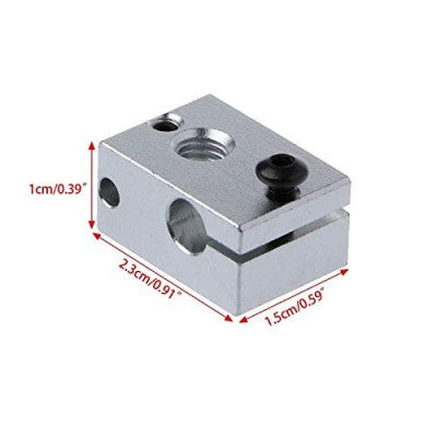 An New V6 Heating Block Compatible with PT100 Sensor