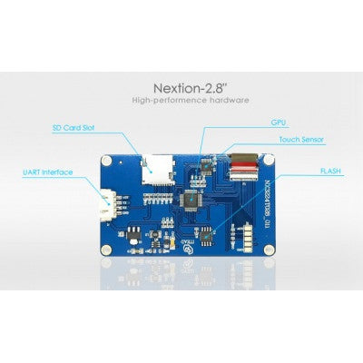 An Nextion 2.8 inch BASIC NX3224T028 HMI LCD Touch Display