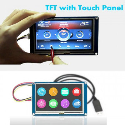 An Nextion 3.2 inch BASIC NX4024T032 HMI TFT LCD Touch Display Module