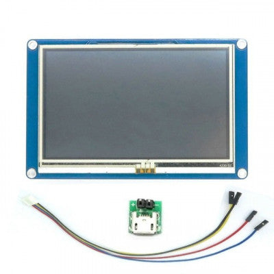 An Nextion 4.3 inch BASIC NX4827T043 TFT LCD ManMachine Interface HMI Kernel Touch Display