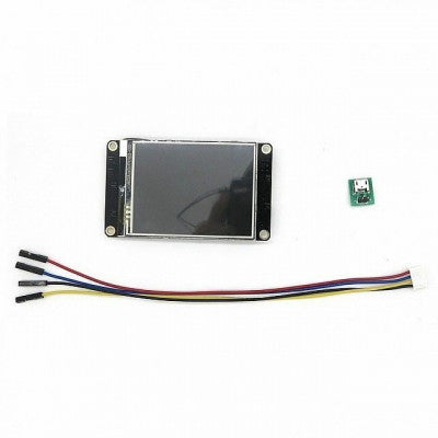 An Nextion 2.8 inch Enhanced NX3224K028 HMI Touch Display