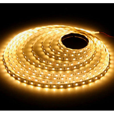 An Non Waterproof 3528 Warm White SMD LED Strip - 5 Meter