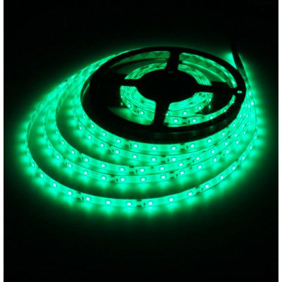 An Non Waterproof 5050 Green SMD LED Strip - 5 Meter