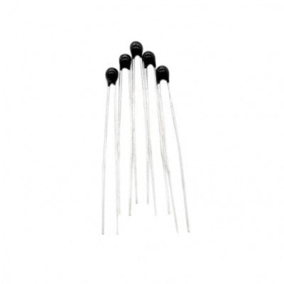 An NTC MF52 100K ohm 3950 Thermistor 1% (Pack of 5)