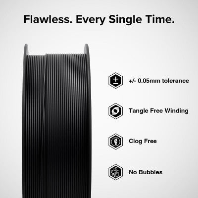 An Numaker ASA Filament- Pitch Black 1.75 mm /1 kg