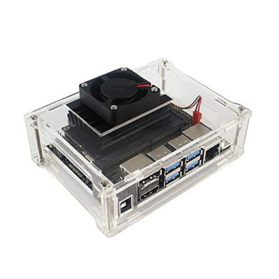 An Nvidia Jetson Nano Acrylic Case