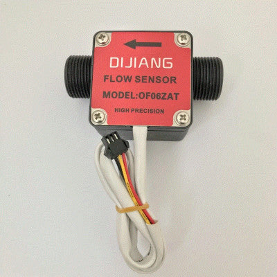 An OF06ZAT G3/4 DN20 Water Flow Sensor (Sea) Liquid Like Milk Diesel Gasoline Solene Gasolene Benzine Petrol Oil Flow Meter