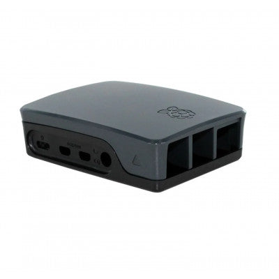 An Official Raspberry Pi 4 Case-Black-Grey