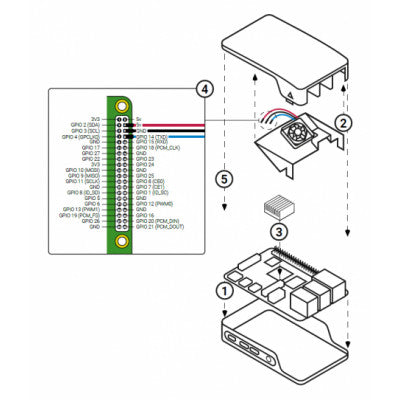 An Official Raspberry Pi 4 Case Fan