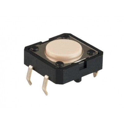An OMRON 12x12x4.3mm Tactile 4 Pin Push Button Switch