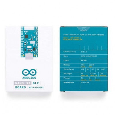 An Original ARDUINO NANO 33 BLE Board (Without Header)