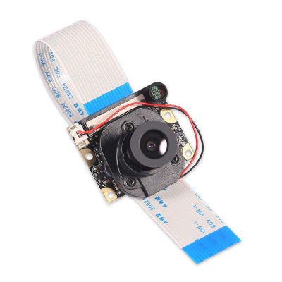 An OV5647 5MP 1080P IR-Cut Camera for Raspberry Pi 3/4 with Automatic Day Night Mode