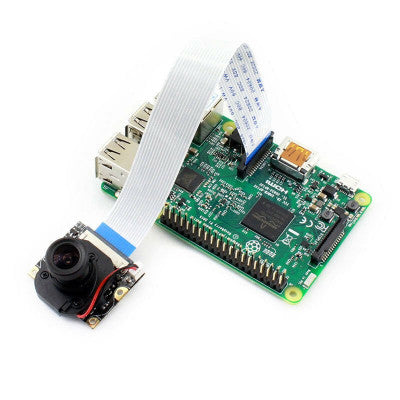 An OV5647 5MP 1080P IR-Cut Camera for Raspberry Pi 3-4 with Manual Day Night Mode