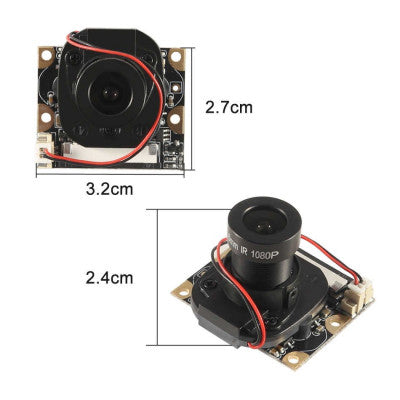 An OV5647 5MP 1080P IR-Cut Camera for Raspberry Pi 3-4 with Manual Day Night Mode
