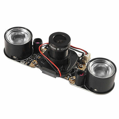 An OV5647 5MP 1080P IR-Cut Camera for Raspberry Pi 3-4 with Manual Day Night Mode