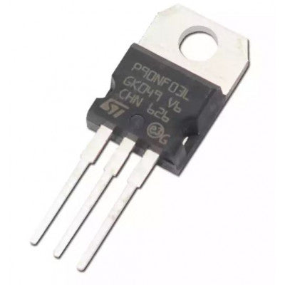 An P90NF03L (STP90NF03L) MOSFET - 30V 90A N-Channel Power MOSFET TO-220 Package