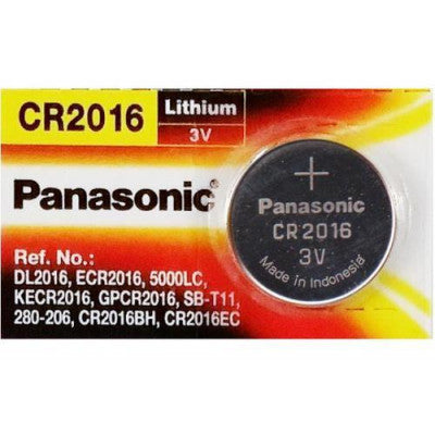 An Panasonic CR2016 3V 90mAh Lithium Coin Cell Battery