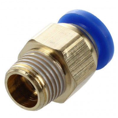 An PC6-M10 Pneumatic Push in Bowden Extruder for 6mm tube J-Head fitting