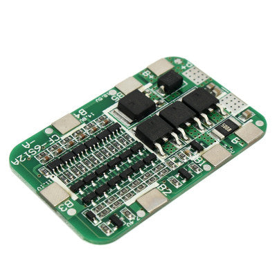 An PCB BMS 6 Series 22V 18650 Lithium Battery Protection Board