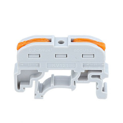 An PCT-211 Guide Rail Type Quick Connection Terminal