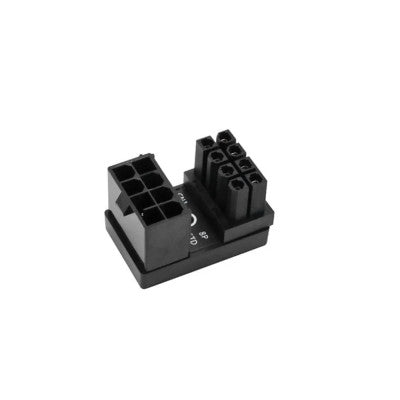 An PH38A ATX 8Pin Adapter ATX 8Pin Female to 8Pin Male 180 Degree Angled Adapter for Desktops Graphics Card