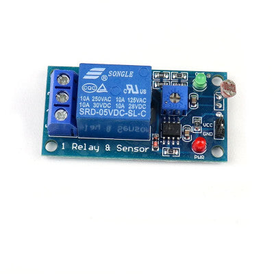 An Photosensitive Resistance Sensor Relay Module