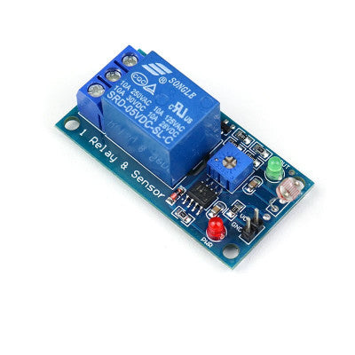 An Photosensitive Resistance Sensor Relay Module