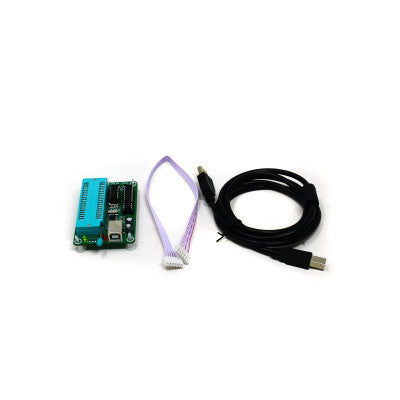 An PIC K150 USB Automatic Develop Microcontroller Programmer with ICSP Cable (Body width: 10 mm)
