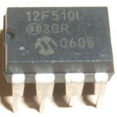 An PIC12F510 Microcontroller