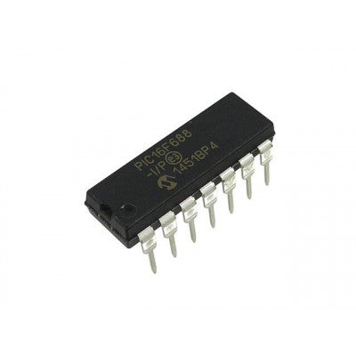 An PIC16F688 Microcontroller