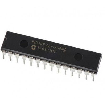 An PIC16F72 Microcontroller
