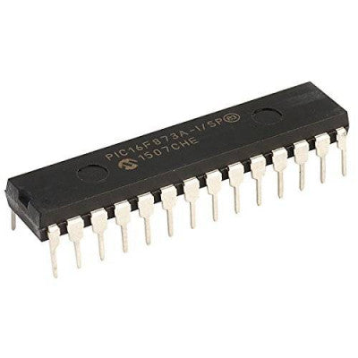 An PIC16F873A Microcontroller