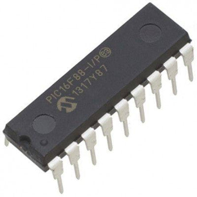 An PIC16F88 Microcontroller