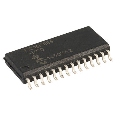 An PIC16F886 - SMD SO-28 Package - 8 Bit Microcontroller