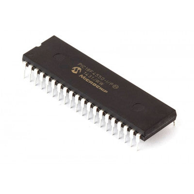 An PIC18F4550 Microcontroller