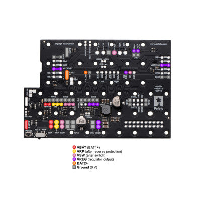 An Pololu Motor Driver and Power Distribution Board for Romi Chassis