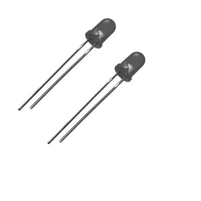 An PT334-6C 5mm Phototransistor (Pack of 10)(Black color)