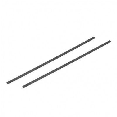 An Pultruded 10mm x 2mm x 1000mm Carbon Fiber Strip-Pack of 2