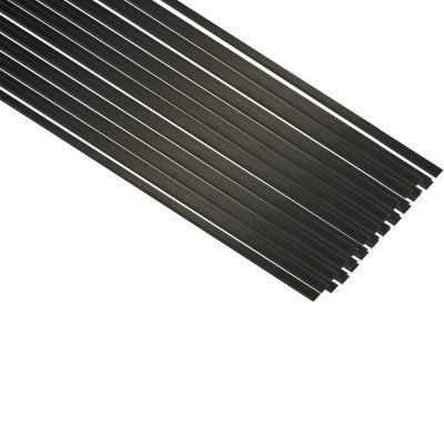 An Pultruded 3 x 0.5 x 1000mm Carbon Fiber Strip