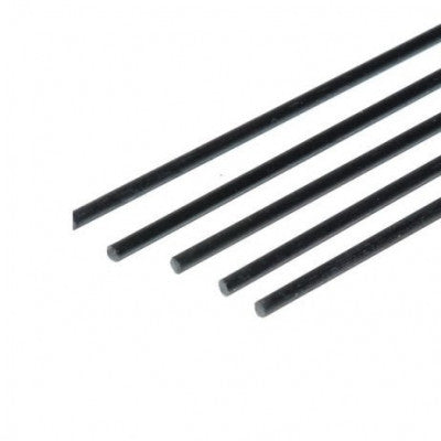 An Pultruded Carbon Fibre Rod (Solid) 1.5mm * 1000mm (Pack of 4)