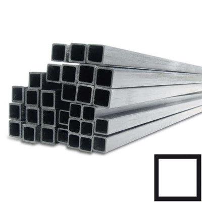An Pultruded Square Carbon Hollow Fiber Tube 3x3mm(OD) x 2x2mm(ID) x 1000mm(L)