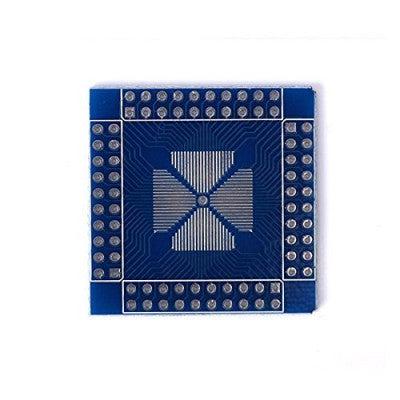 An QFN/ TQFN/ LQFP QFP 16-80 PIN Switch Over DIP Double-sided PCB Adapter