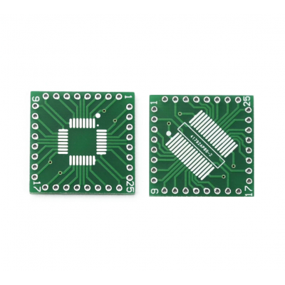 An QFP/TQFP/LQFP/FQFP/SOP/SSOP32 to DIP Adapter/ Breakout Board