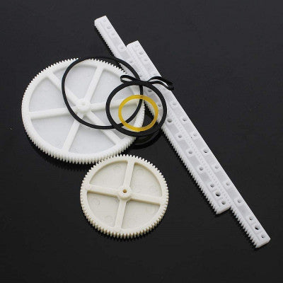 An Rack and Pinion Gear Pulley Plastic Sharft Worm Gear Reducer for Robot DIY Assorted Kit - 34 Kinds Pack