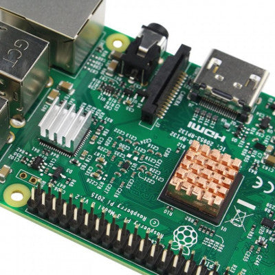 An Raspberry Pi 3 Heat Sink set