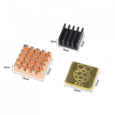 An Raspberry Pi 3 Heat Sink set