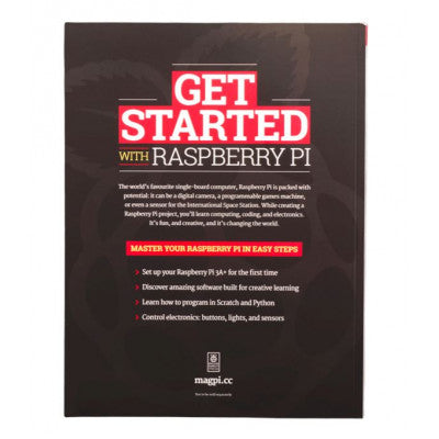 An Raspberry Pi 3 Model A+ Starter Kit with Guide Book